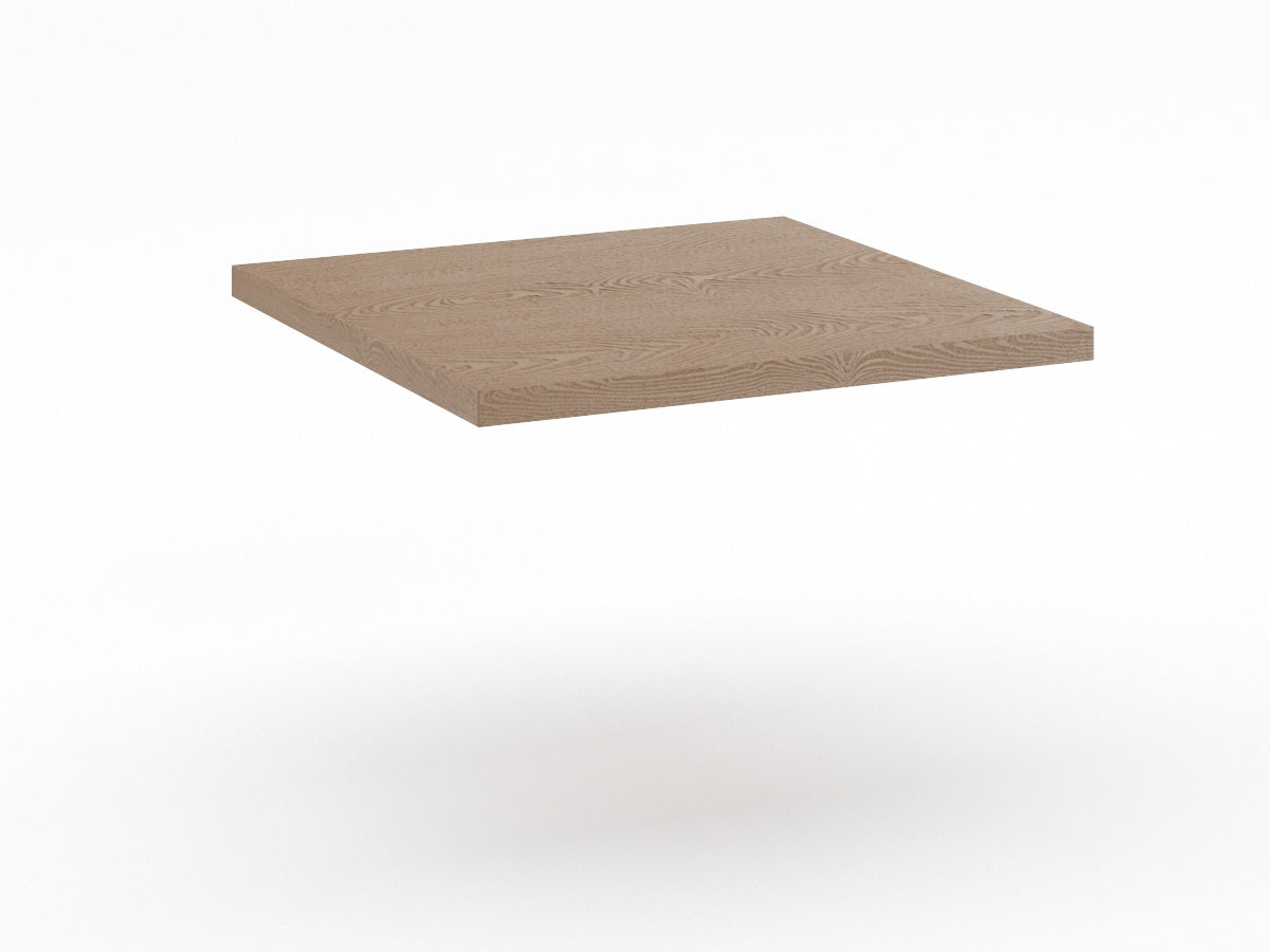 Cubierta Cuadrada en MDF Texturizado para Mesa de Restaurante