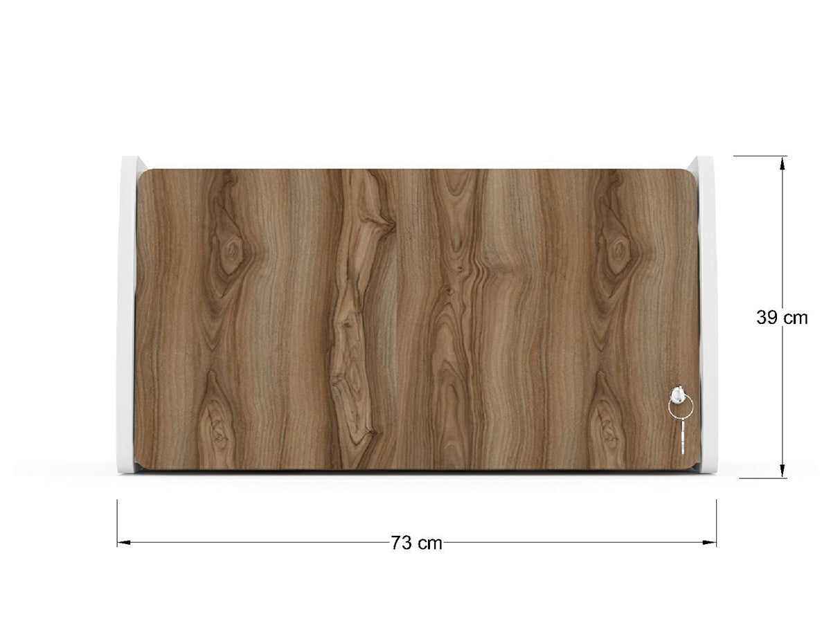 Librero con Puerta Retráctil LRC75