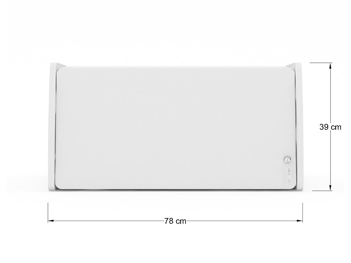 Librero con Puerta Retráctil LRC80