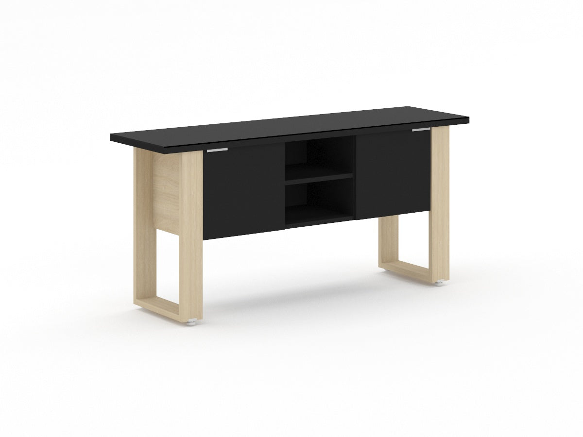 Credenza Ejecutiva Bohom-Lira con Puertas y Estantes