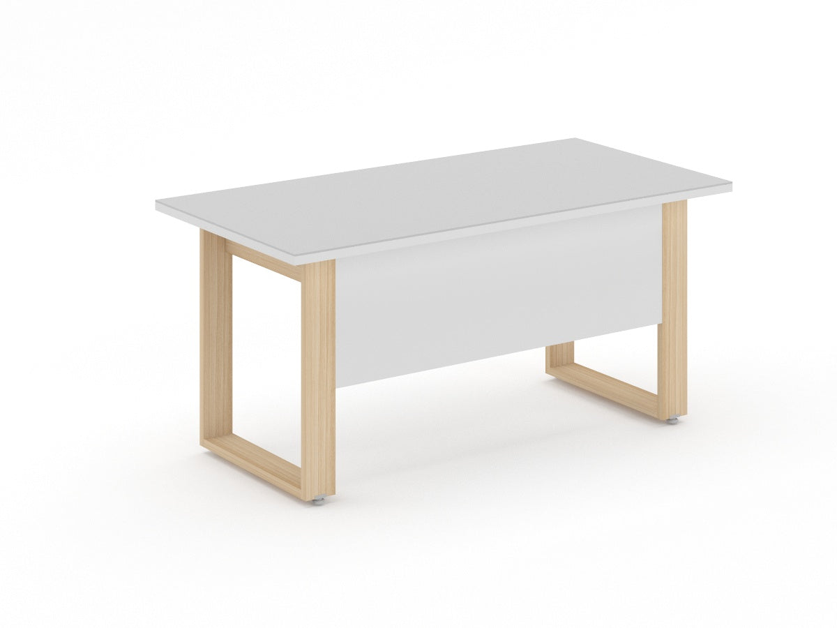 Escritorio Ejecutivo Bohom-Luma con Cubierta de Cristal