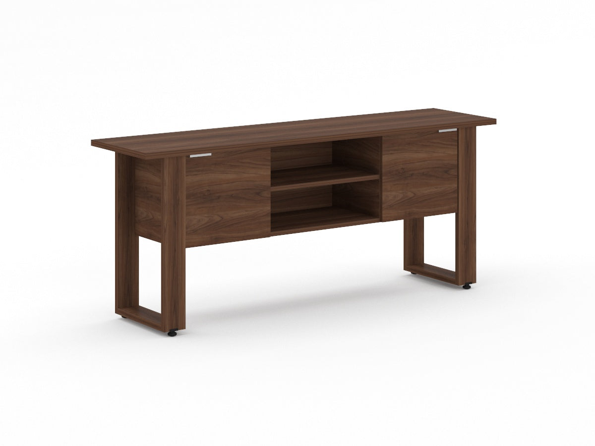 Credenza Ejecutiva Bohom-Opus con Puertas y Estantes
