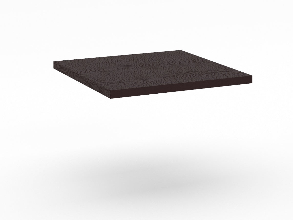 Cubierta Cuadrada en MDF Texturizado para Mesa de Restaurante