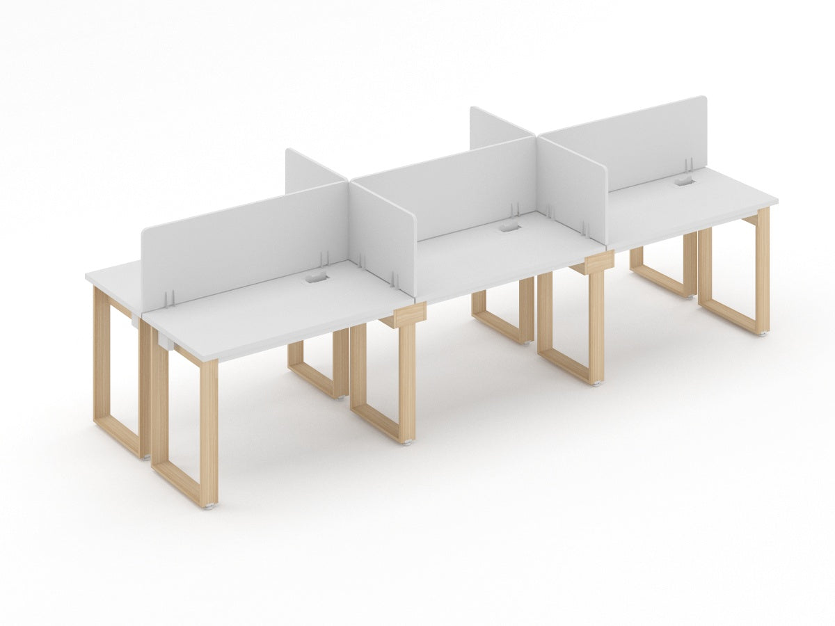 Modulo de Trabajo Bohom para 6 personas