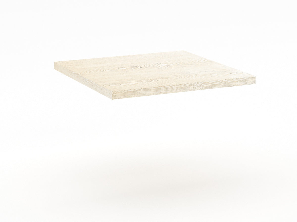 Cubierta Cuadrada en MDF Texturizado para Mesa de Restaurante