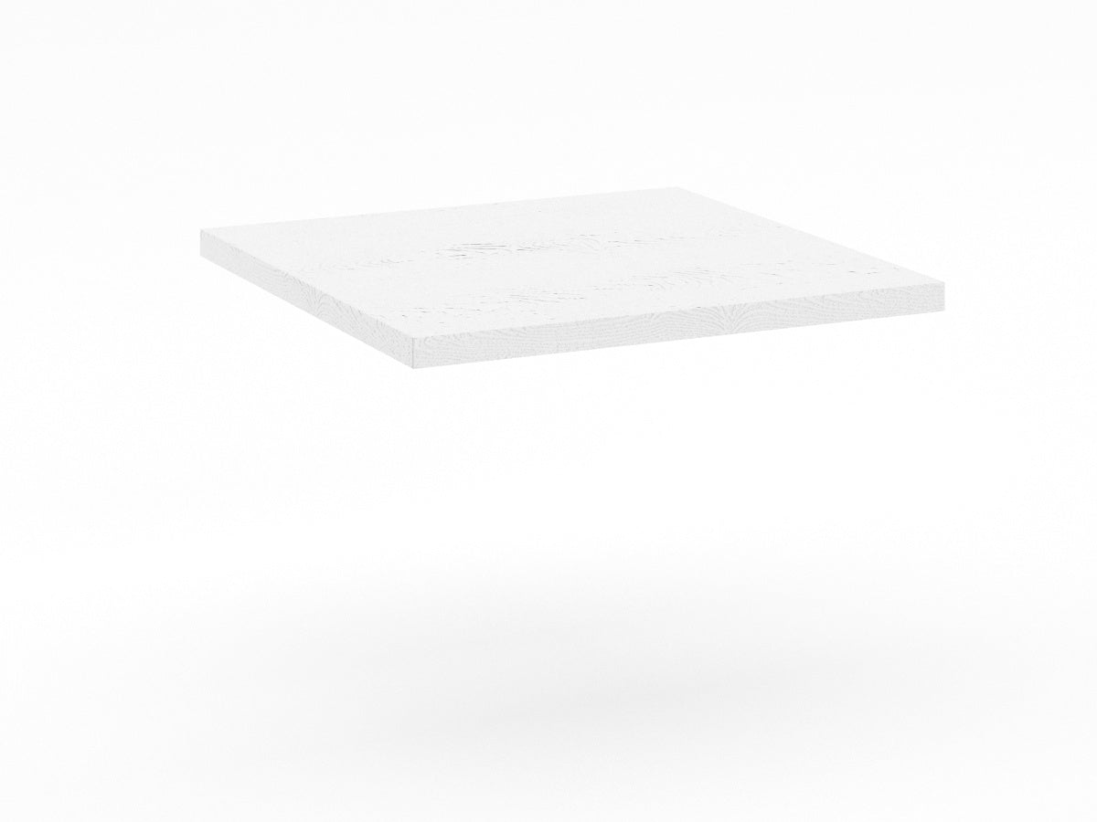 Cubierta Cuadrada en MDF Texturizado para Mesa de Restaurante