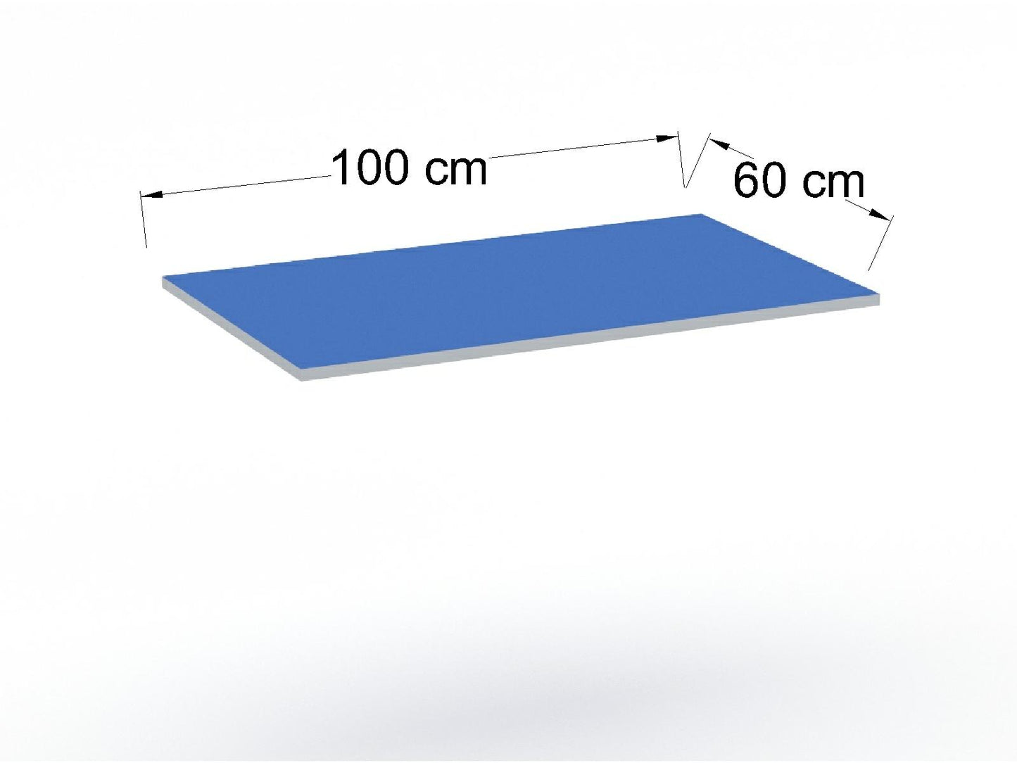 Cubierta Rectangular en Formaica para Mesa de Restaurante