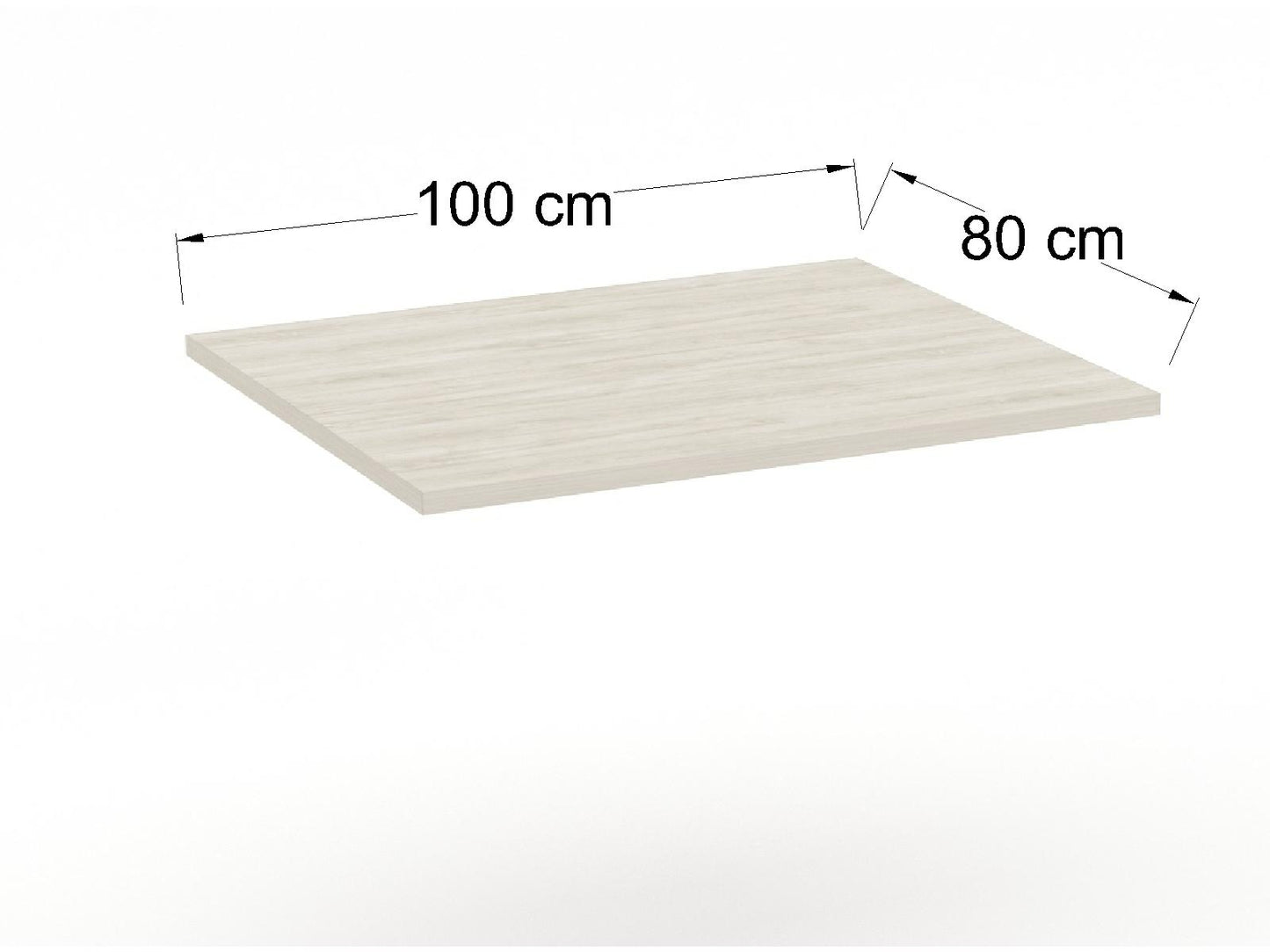 Cubierta Rectangular en L.P. para Mesa de Restaurante