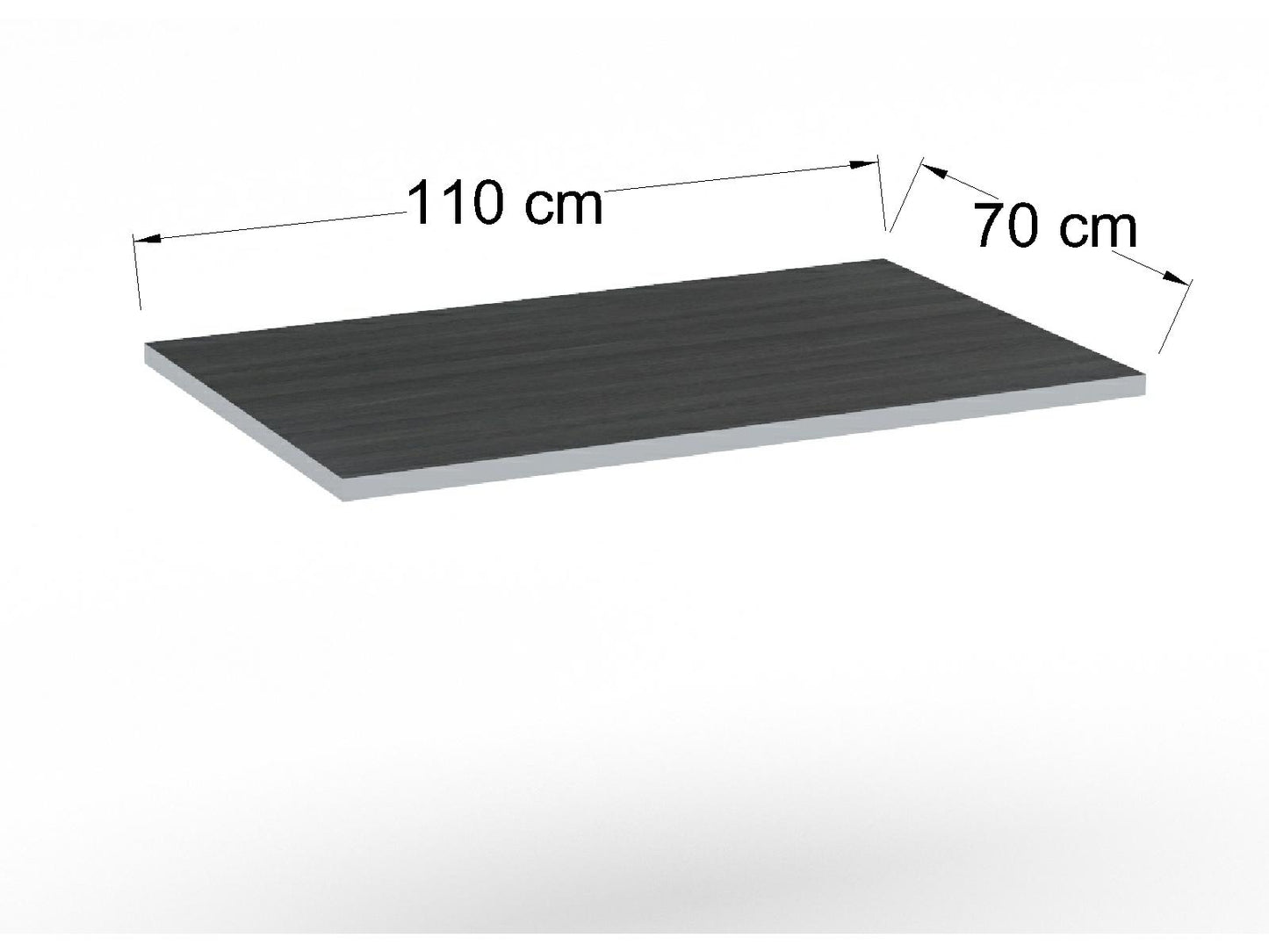 Cubierta Rectangular en Formaica para Mesa de Restaurante