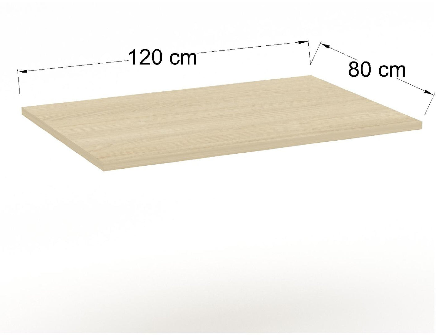 Cubierta Rectangular en L.P. para Mesa de Restaurante