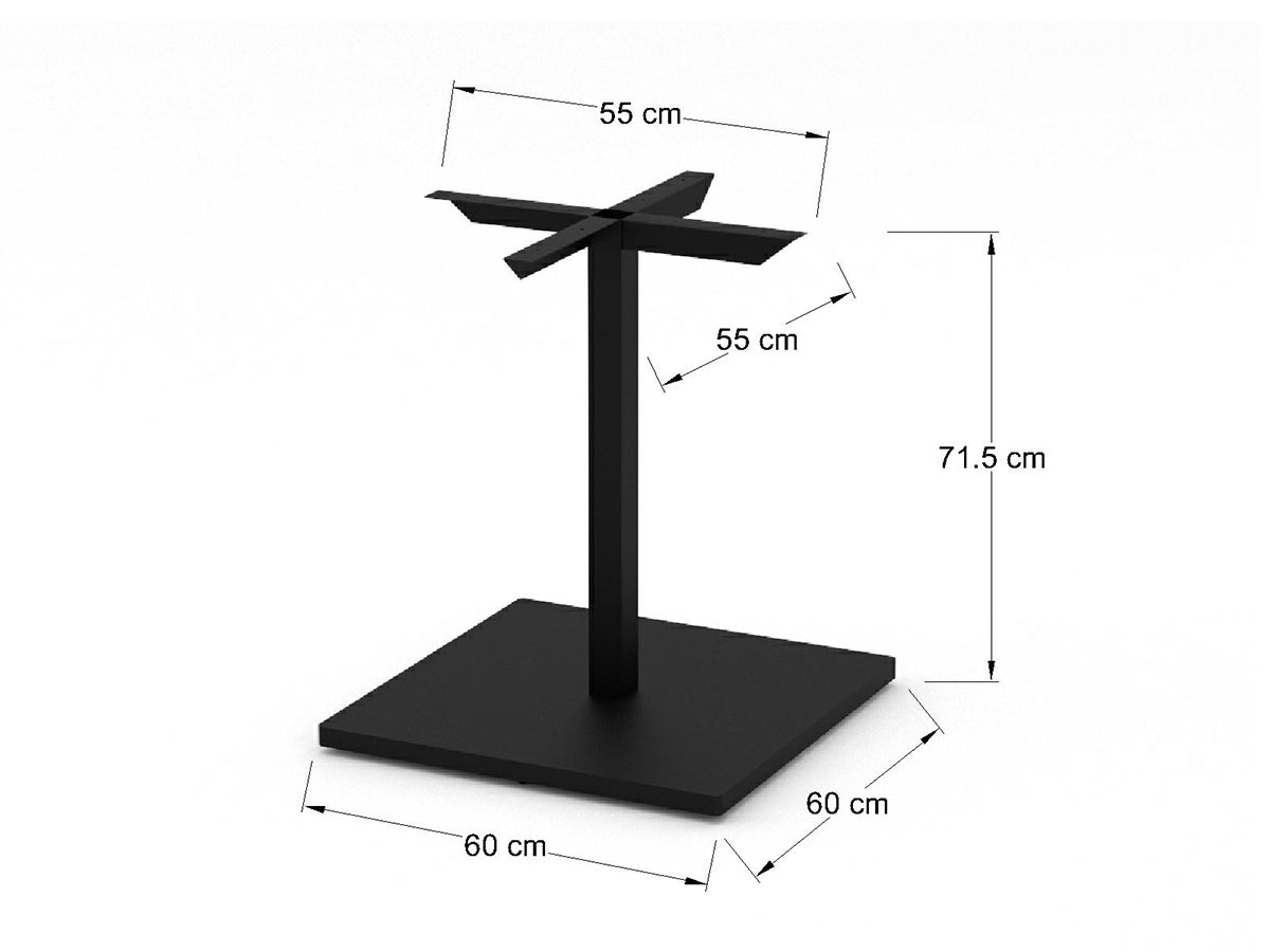 Chasis Base de Plato Cuadrada CHC6055