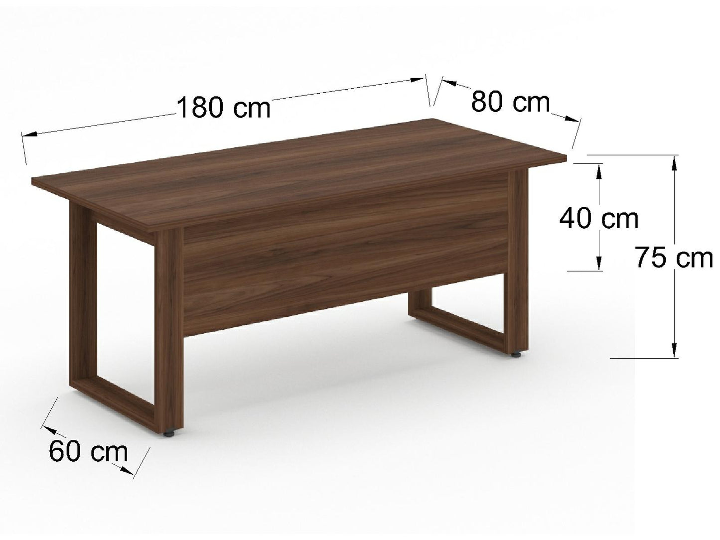 Escritorio Ejecutivo Bohom Un Color