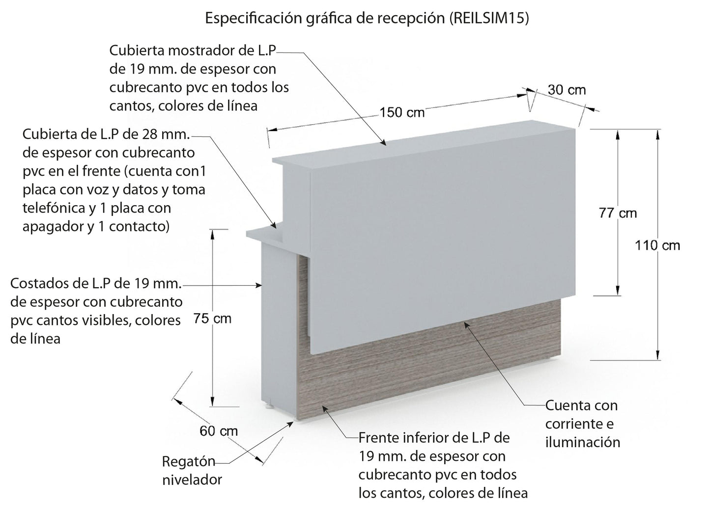 Recepción Recta REILSIM15