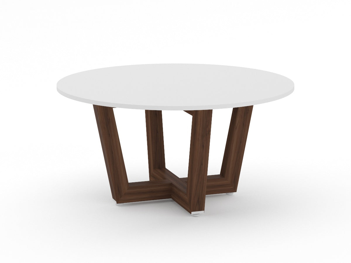 Mesa de Juntas Bok con Cubierta Blanca.