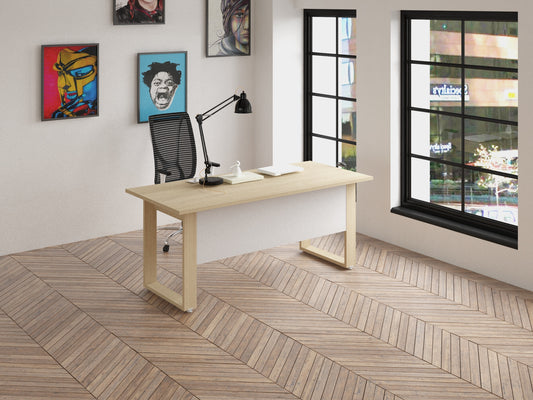 Escritorio Ejecutivo Bohom con Cubierta en Color