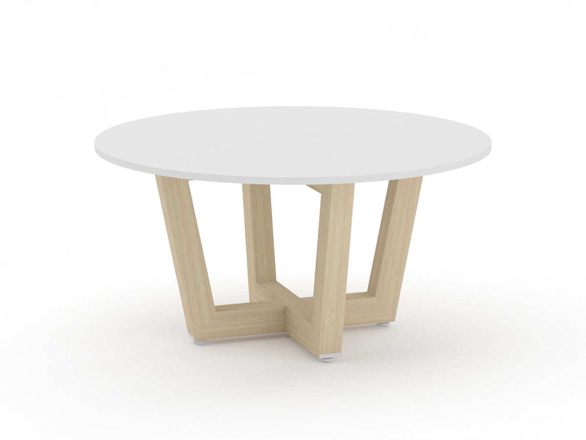 Mesa de Juntas Bok con Cubierta Blanca.