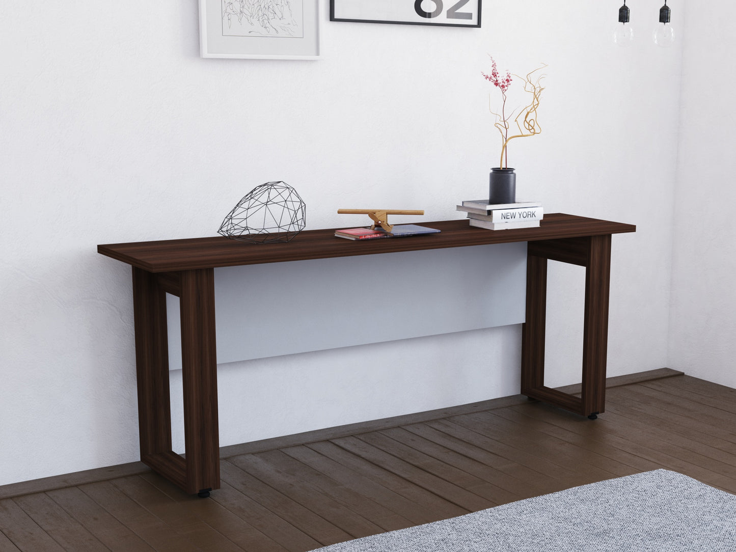 Credenza Ejecutiva Bohom con Cubierta en Color
