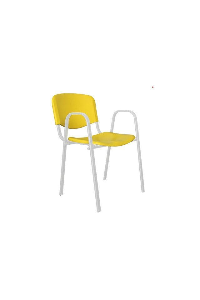 Silla Multiusos ISO Colors Bl con Brazos