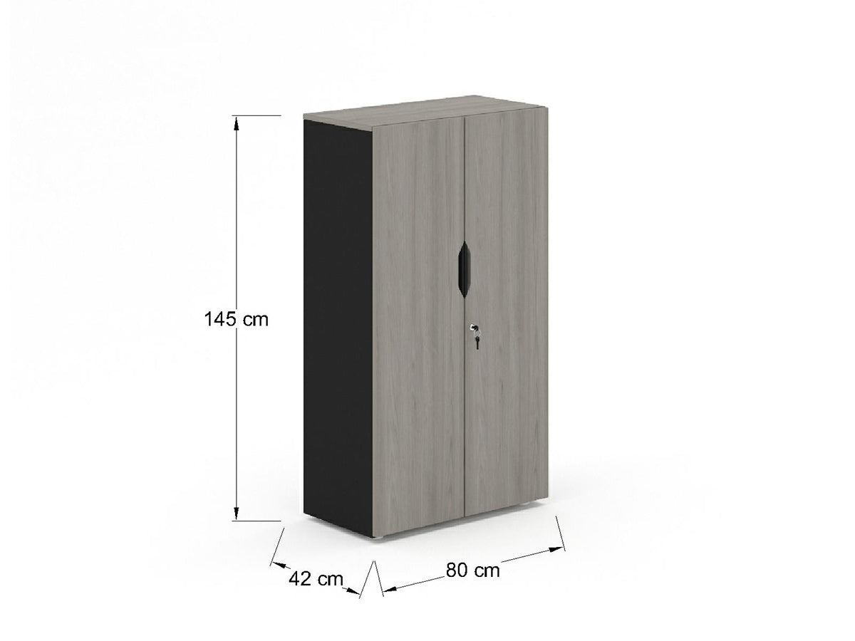 Librero Metálico Con Puertas L3ML144