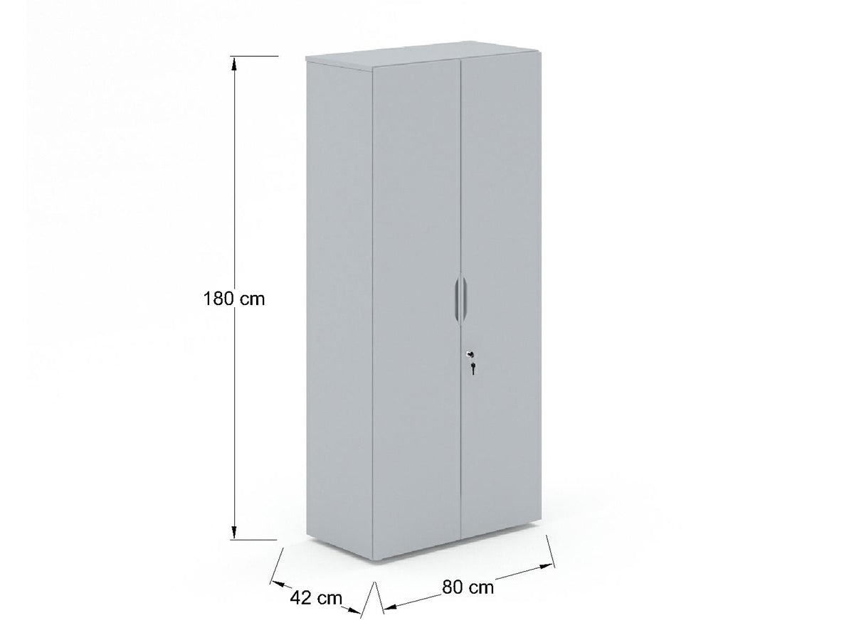 Librero Metálico Con Puertas L4ML174