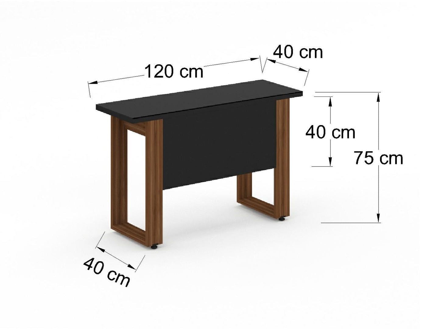 Credenza Bohom con Cubierta en Cristal Ne