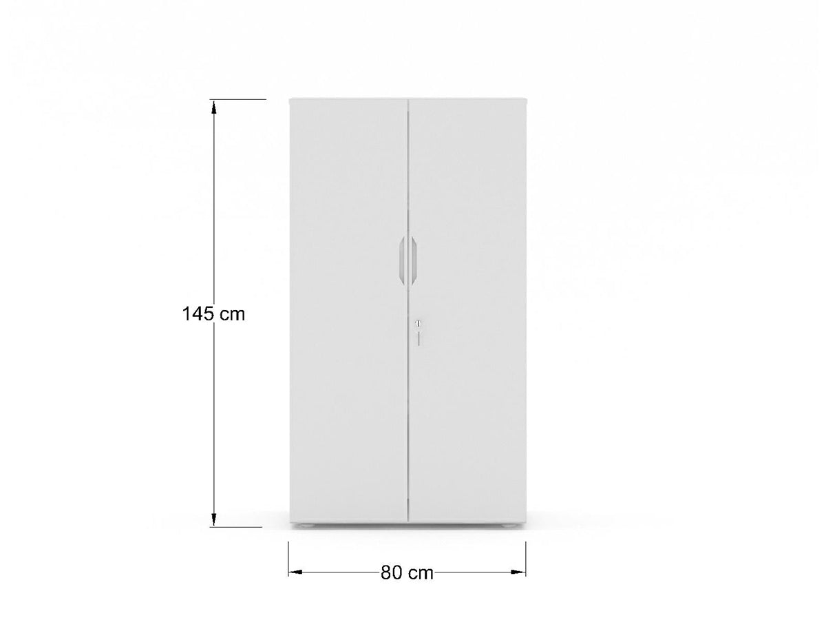 Librero Metálico Con Puertas L3ML144