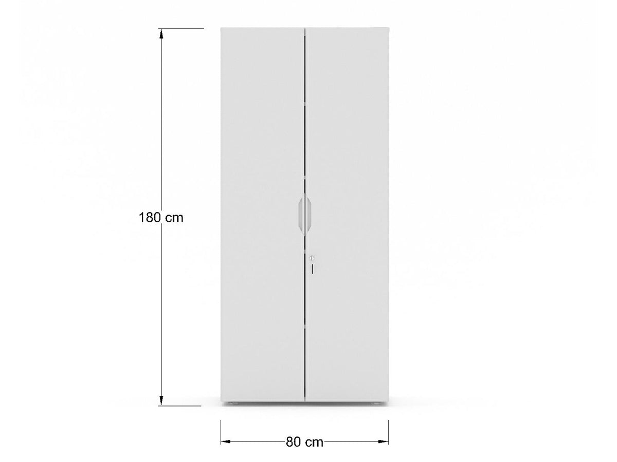 Librero Metálico Con Puertas L4ML174