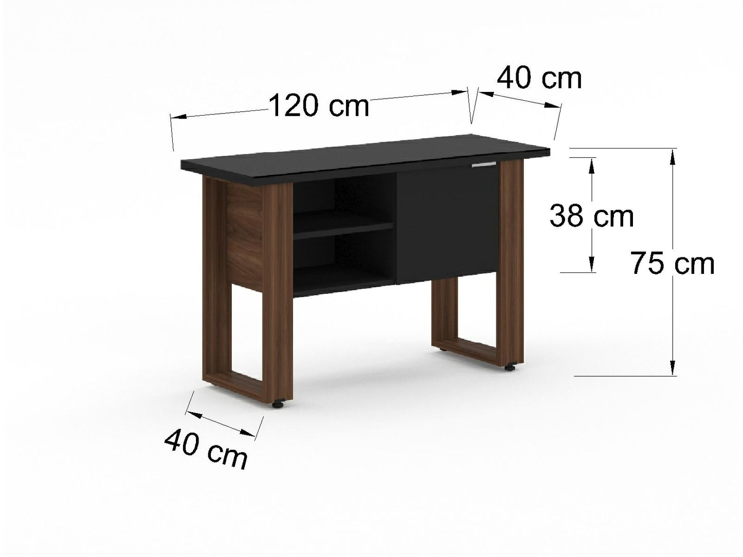 Credenza Ejecutiva Bohom-Lira con Puertas y Estantes