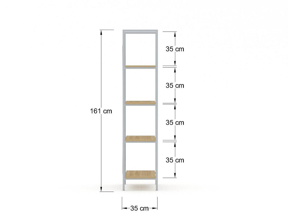 Librero de 4 Entrepaños LSO9