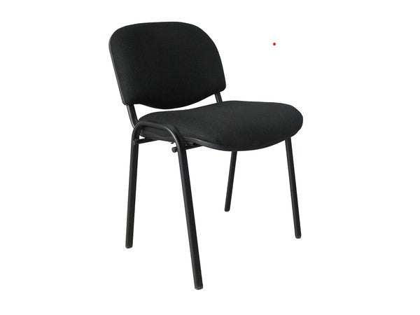 Silla Iso Colors Tapizada Estructura color Negro