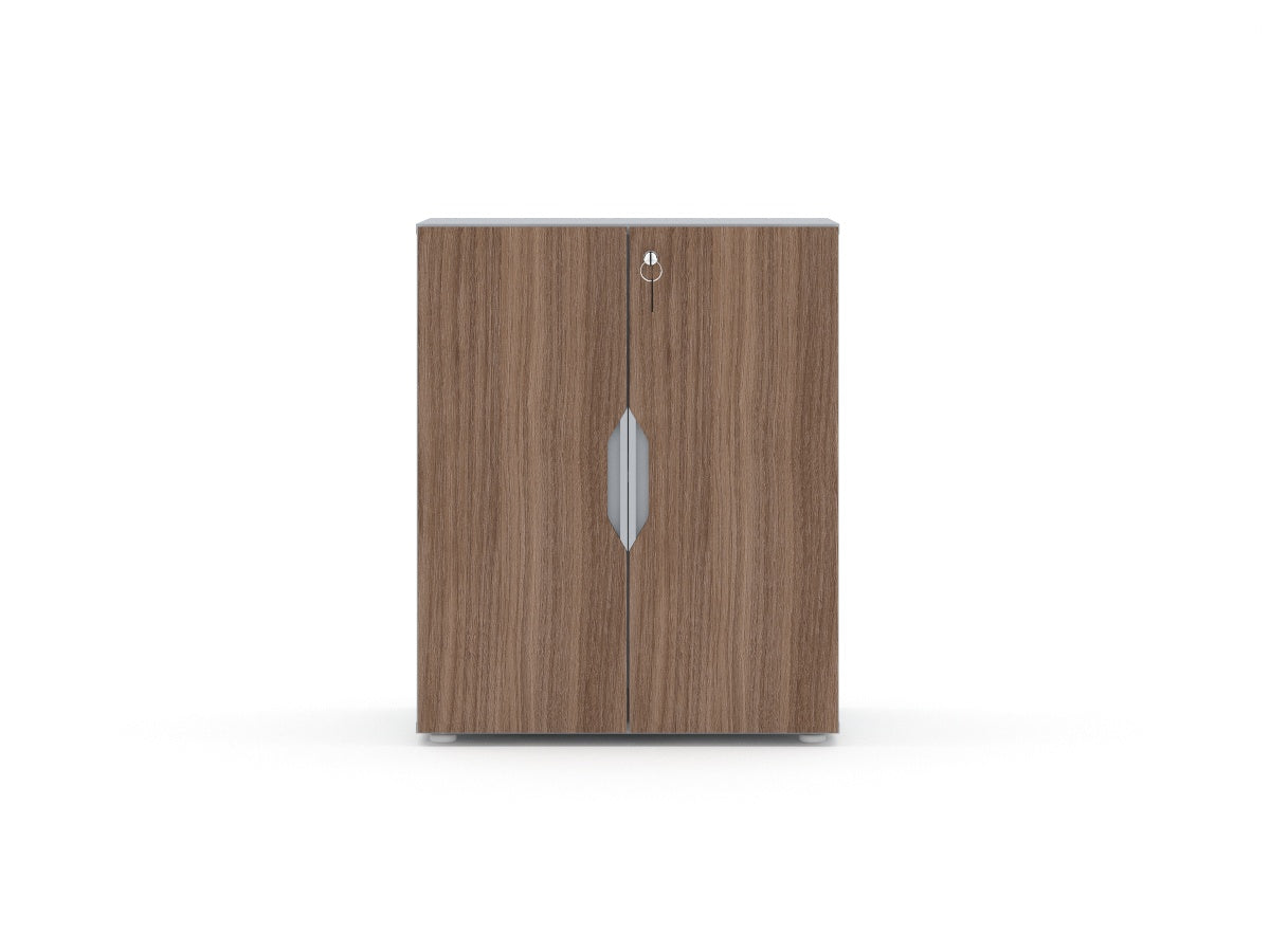 Librero de 1 Entrepaño con Puertas