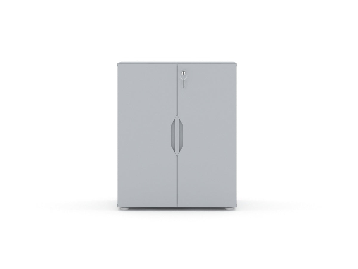 Librero de 1 Entrepaño con Puertas