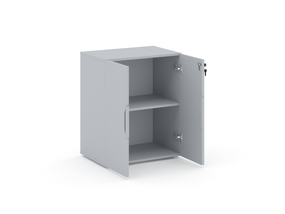 Librero de 1 Entrepaño con Puertas