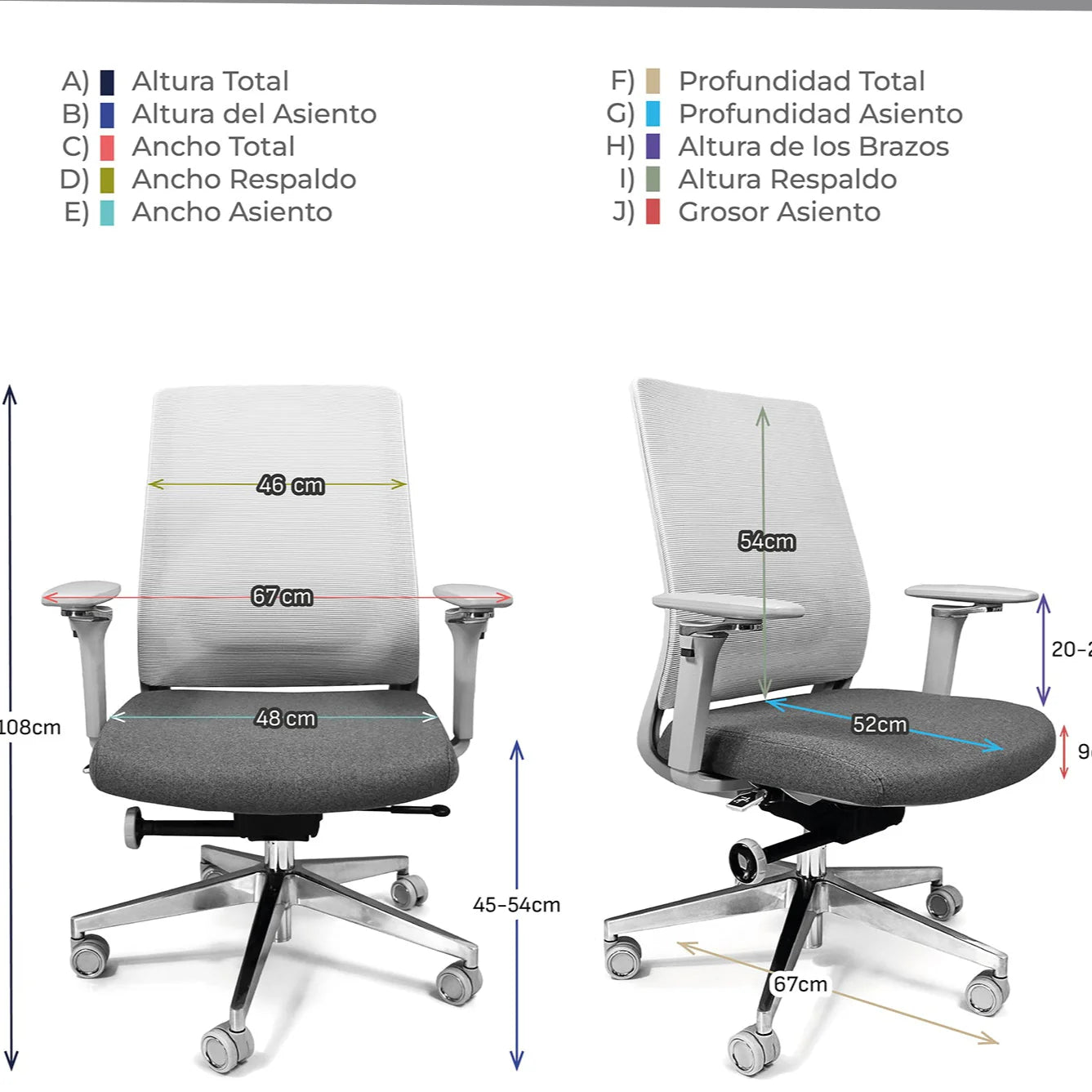Silla Ejecutiva Oslo Gr