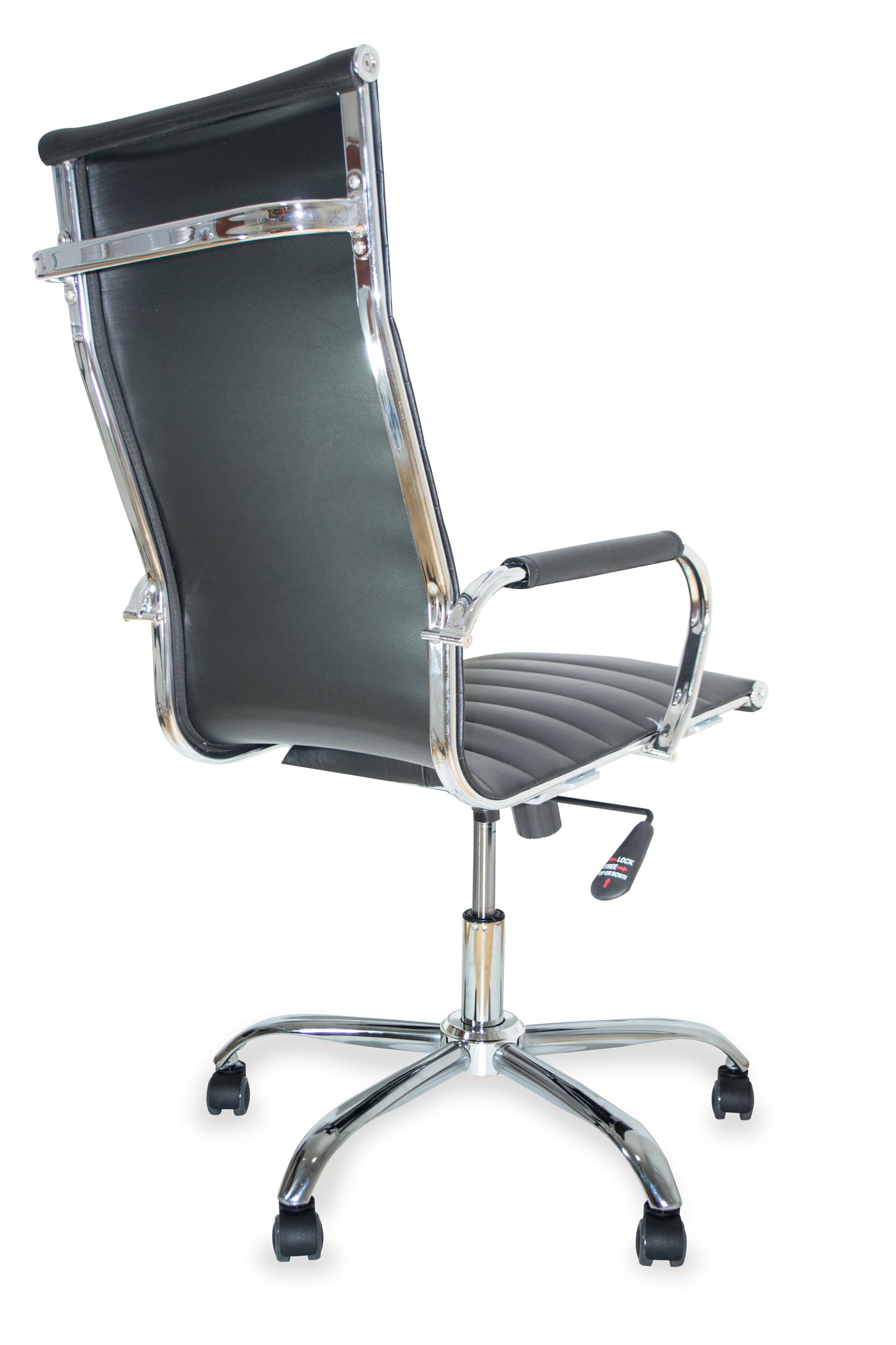 Silla Directiva Cidro Cromada Alta CIDROMTA
