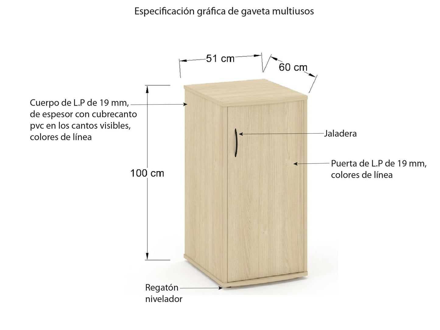 Gaveta Multiusos FGA51
