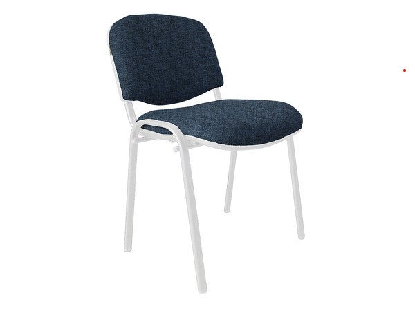 Silla Iso Colors Tapizada Estructura color Blanco
