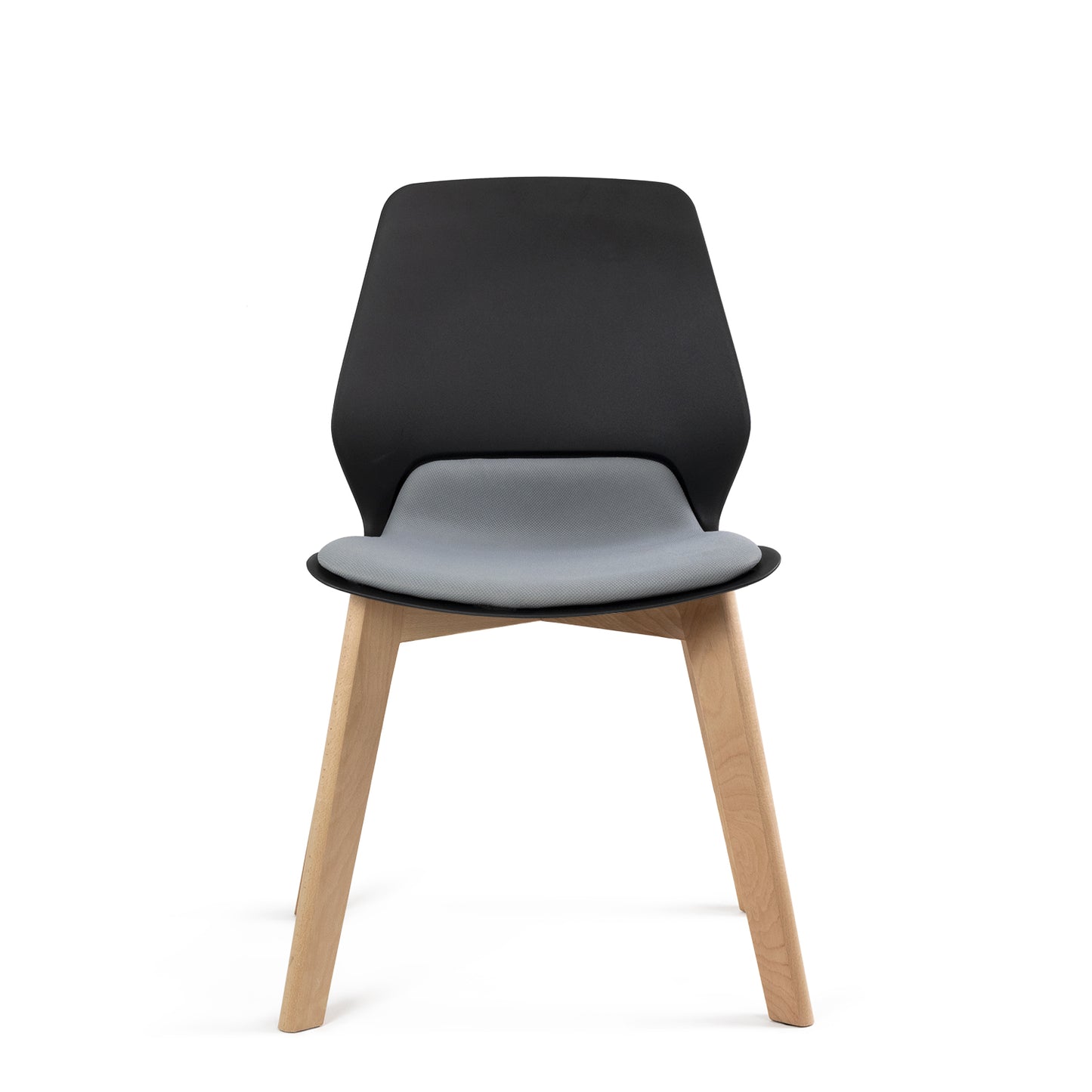 Silla de Visita Kolbe Madera Tapizada