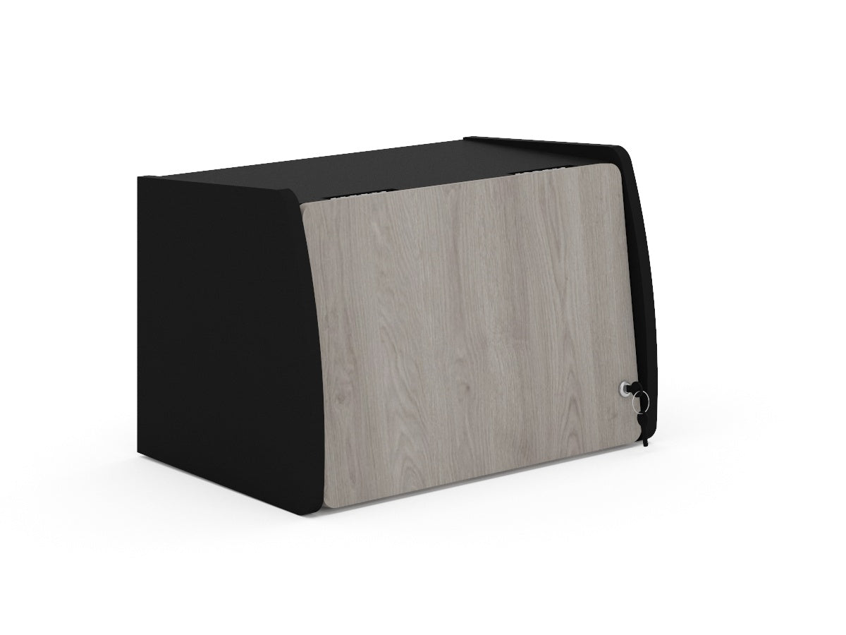 Librero con Puerta Retráctil LRC60