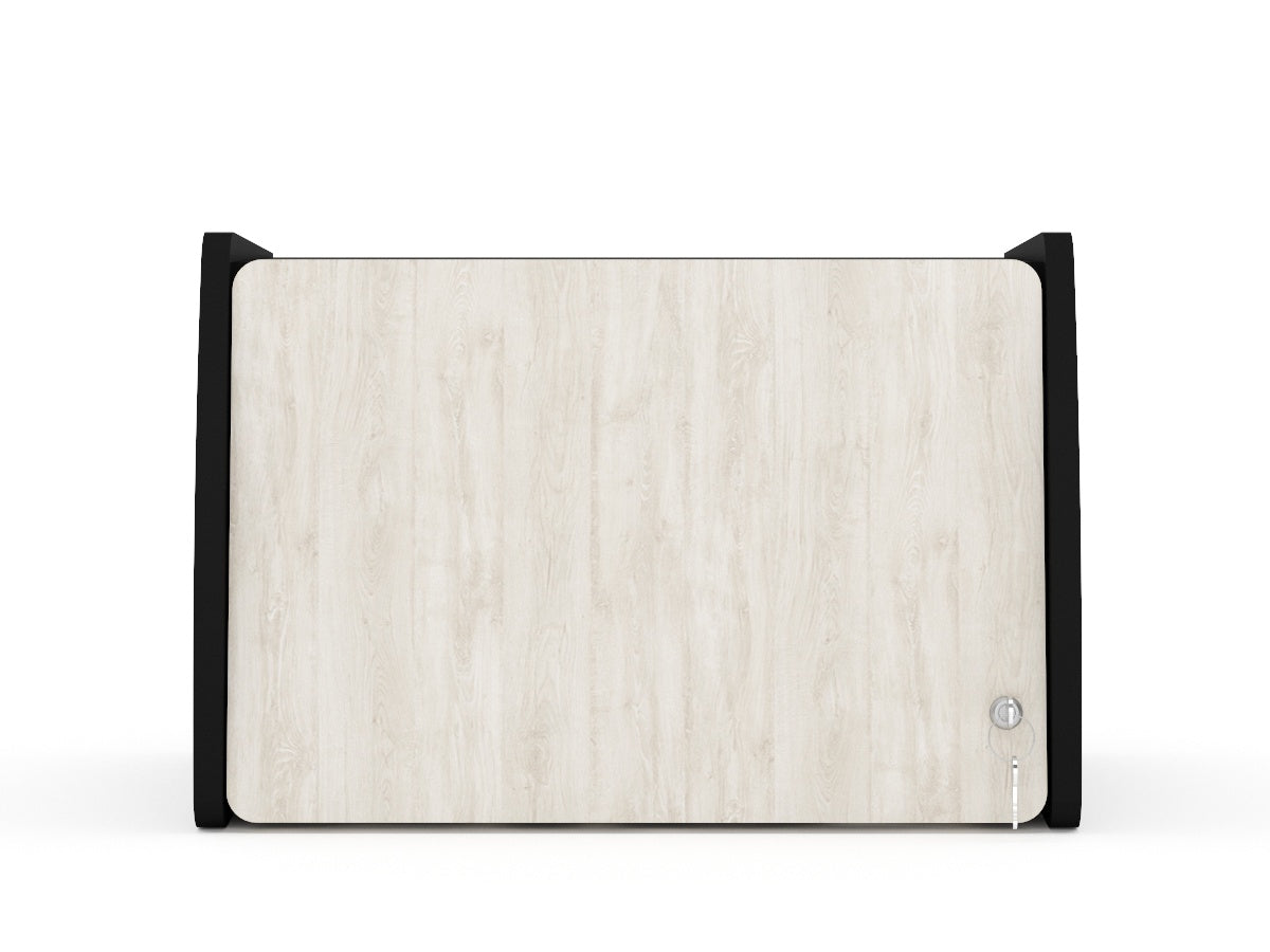 Librero con Puerta Retráctil LRC60