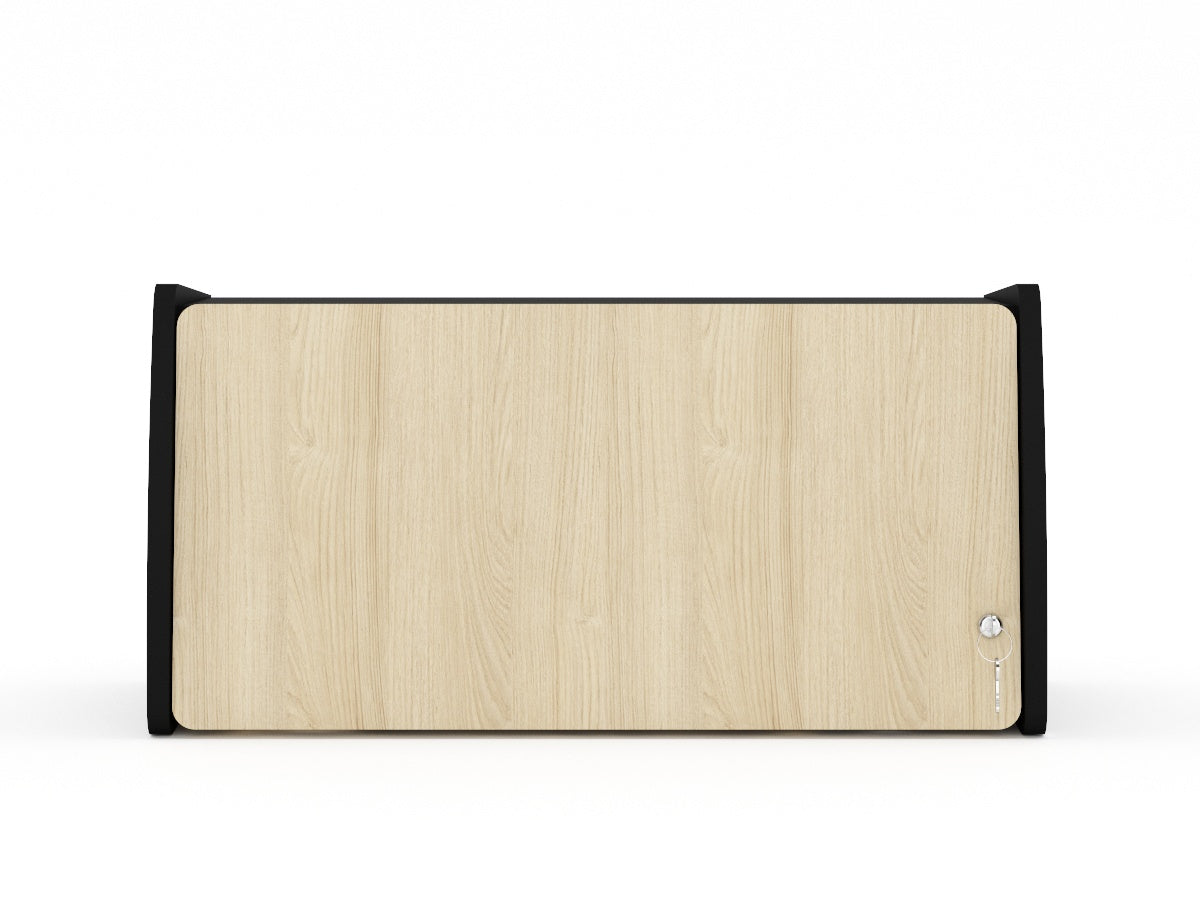 Librero con Puerta Retráctil LRC80