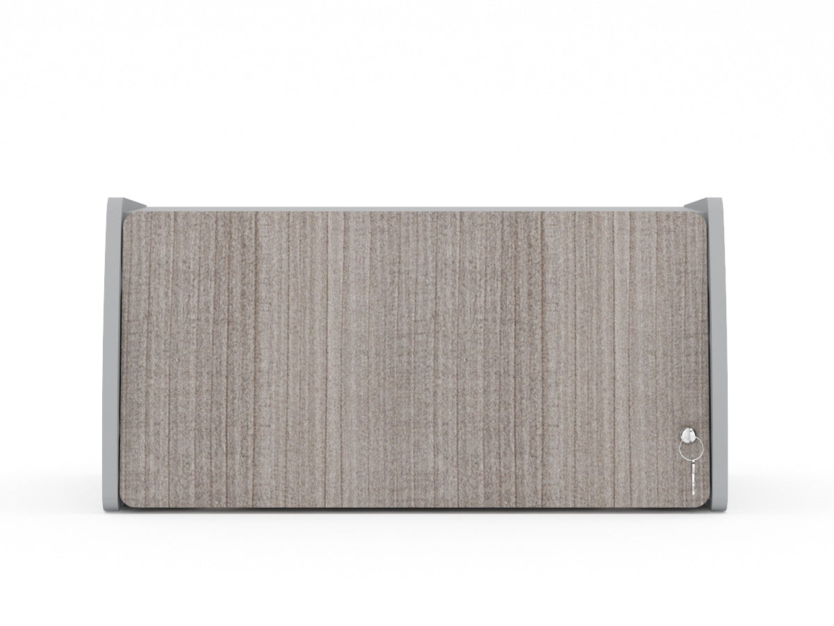 Librero con Puerta Retráctil LRC80