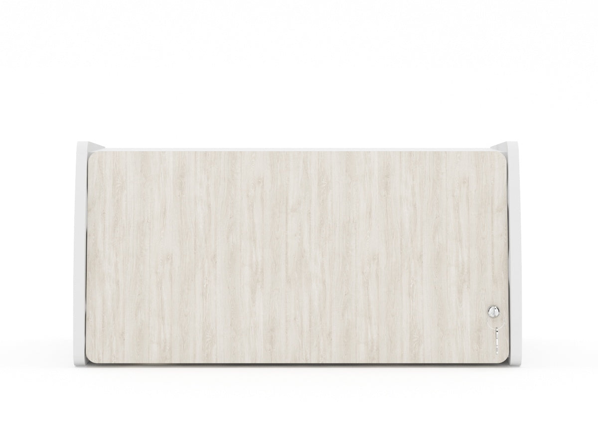 Librero con Puerta Retráctil LRC80