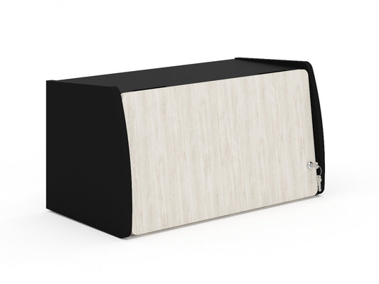 Librero con Puerta Retráctil LRC80