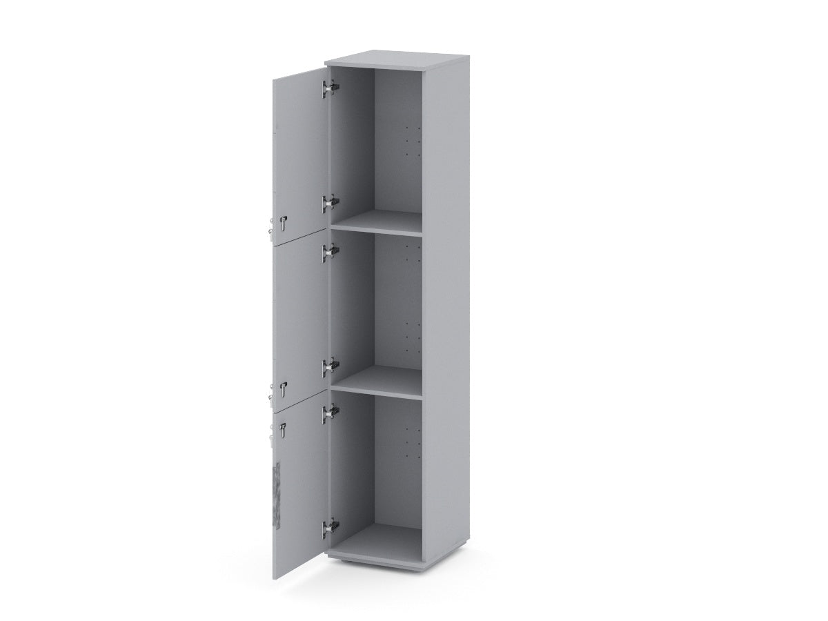 Locker Económico de MDF 3 Puertas LKDF3
