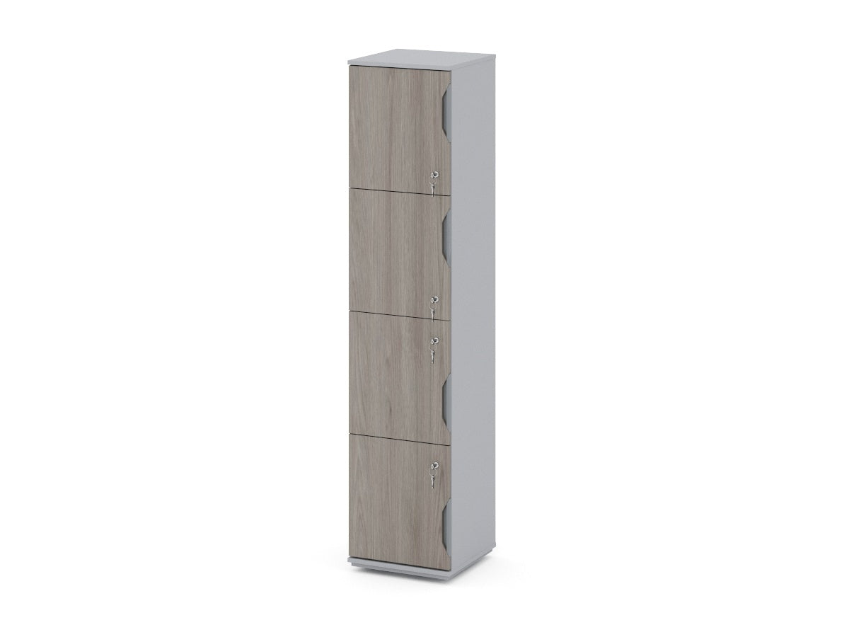 Locker Económico de MDF 4 Puertas LKDF4