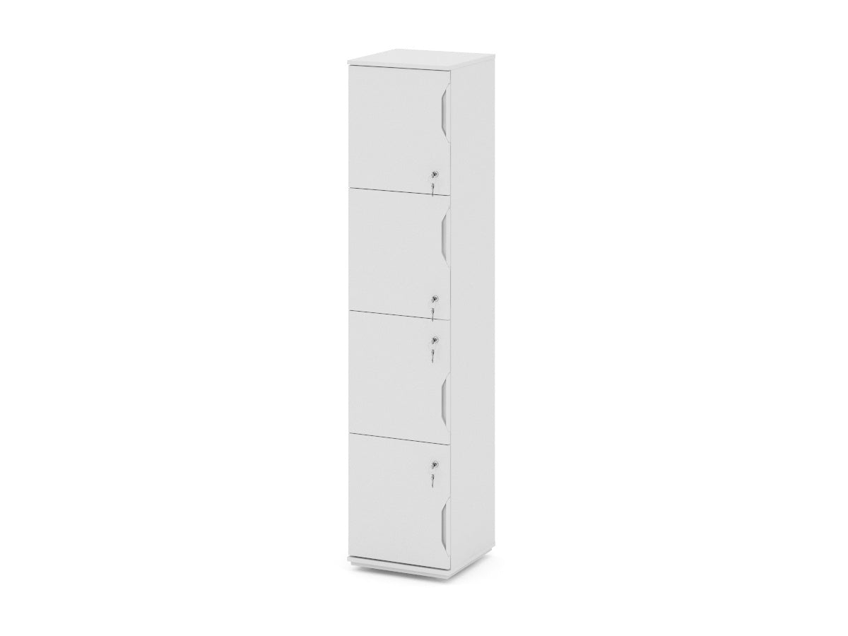 Locker Económico de MDF 4 Puertas LKDF4