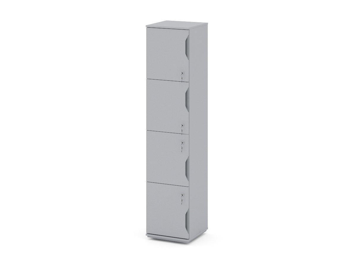 Locker Económico de MDF 4 Puertas LKDF4