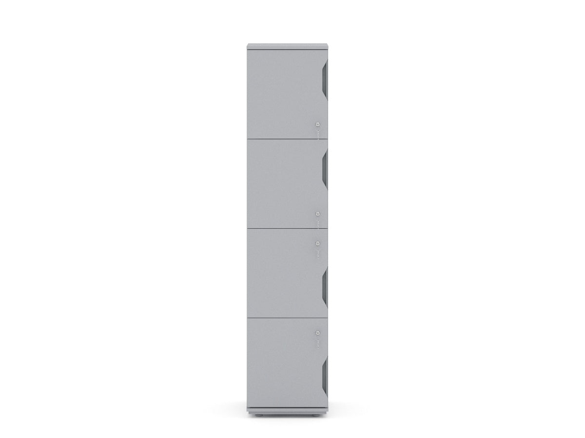 Locker Económico de MDF 4 Puertas LKDF4