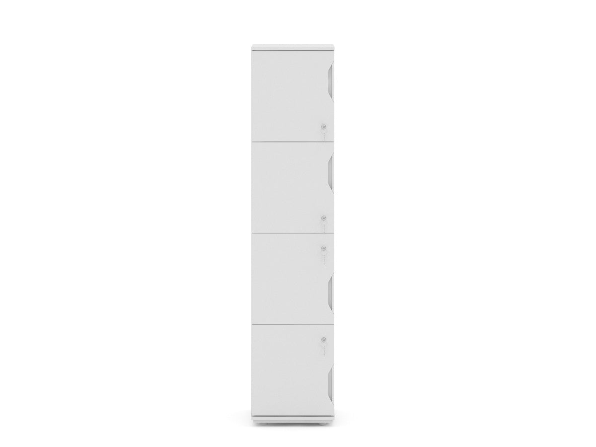 Locker Económico de MDF 4 Puertas LKDF4